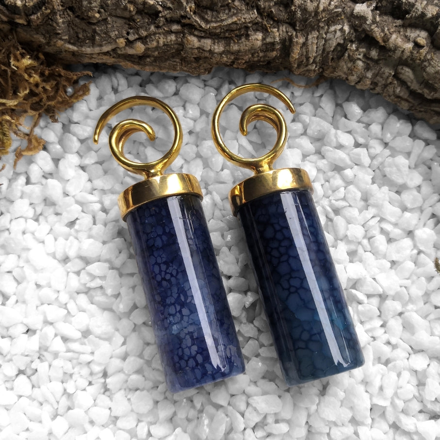 Blue Agate Gewichte