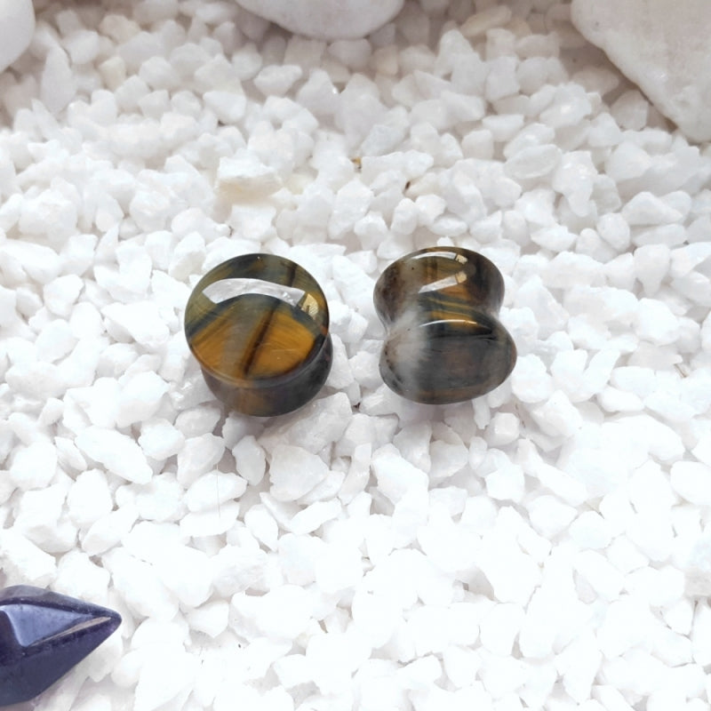 Tiger Eye Plugs