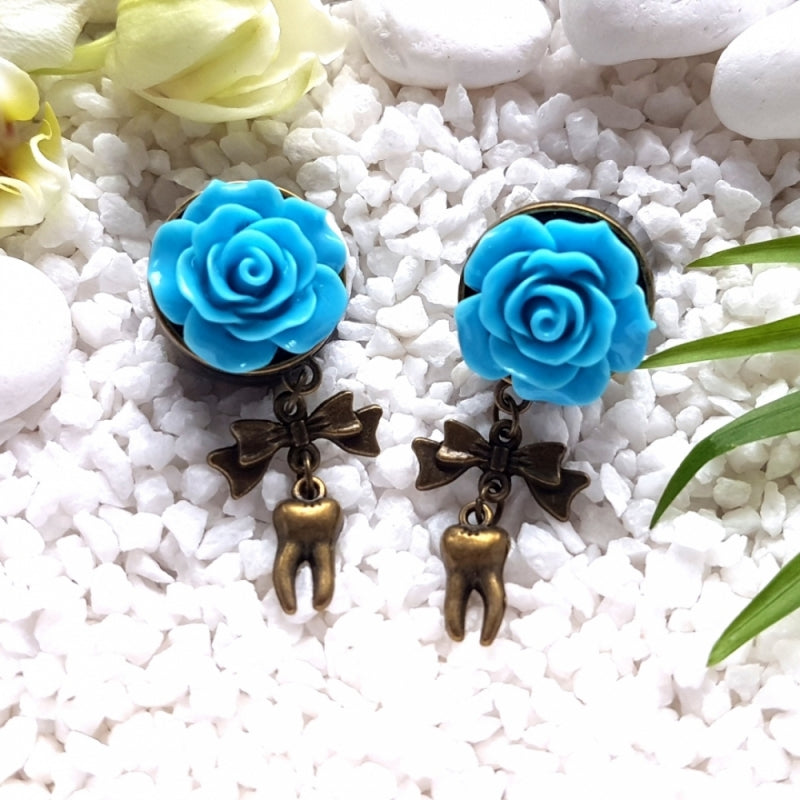 Bronze Teeth Plugs