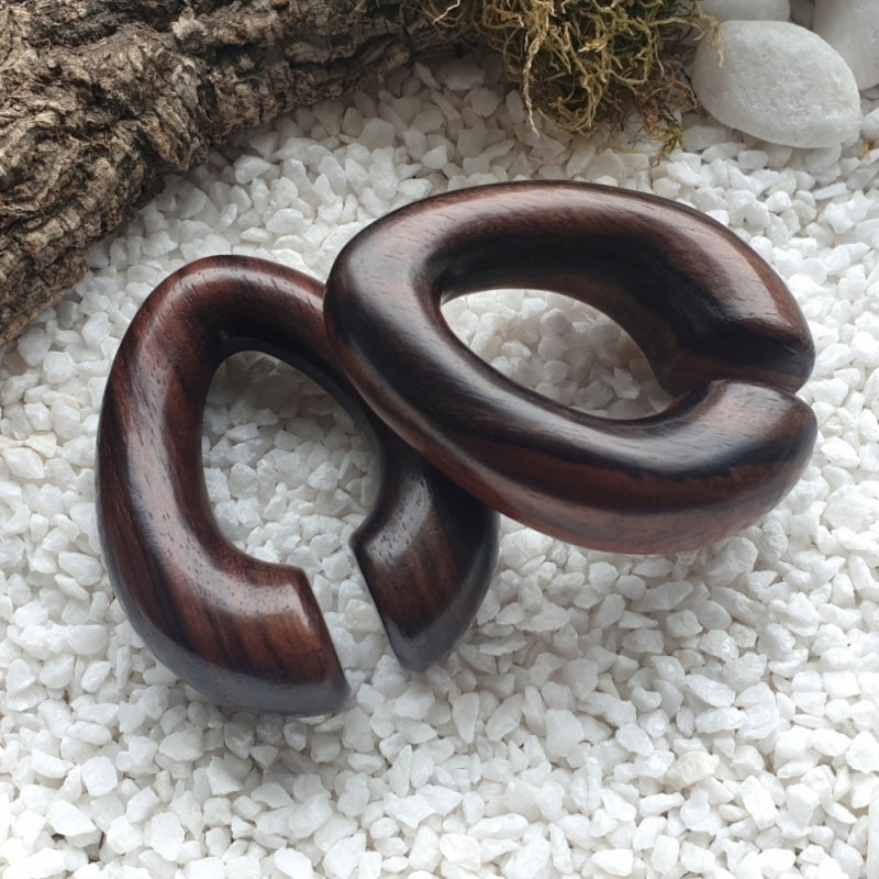 Dark Wooden Drop Gewichte