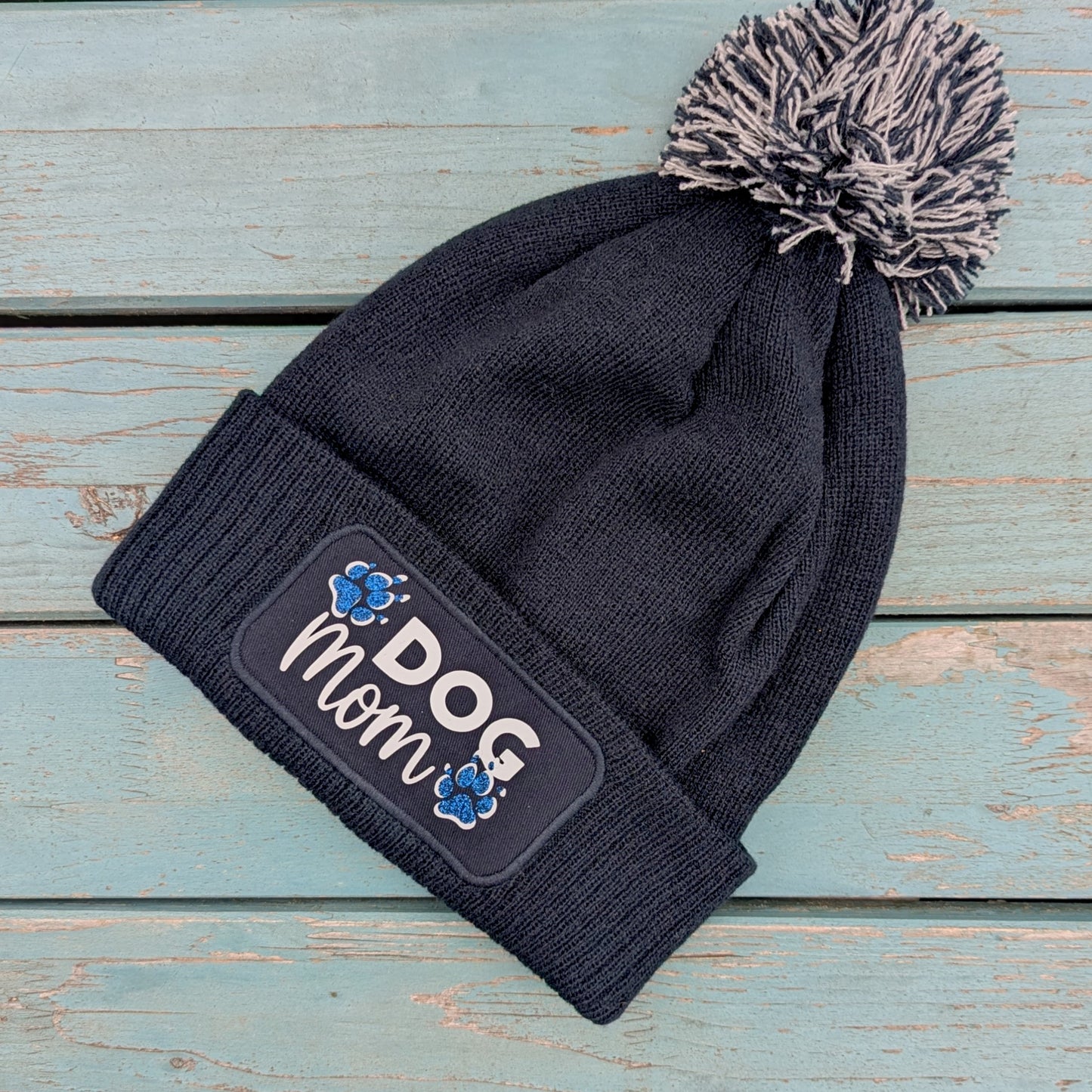 Dog Mom Winter Beanie