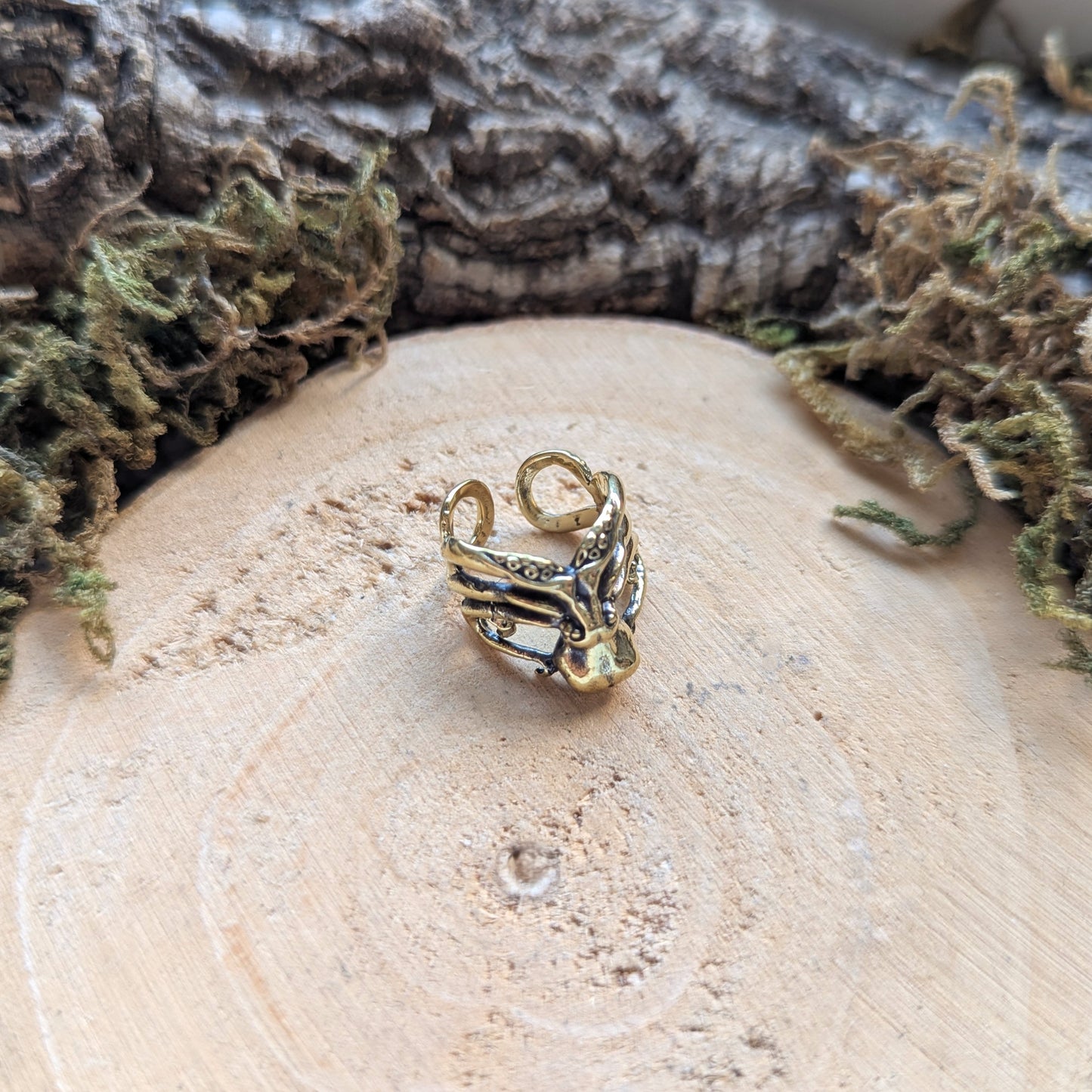 Golden Kraken Cuff