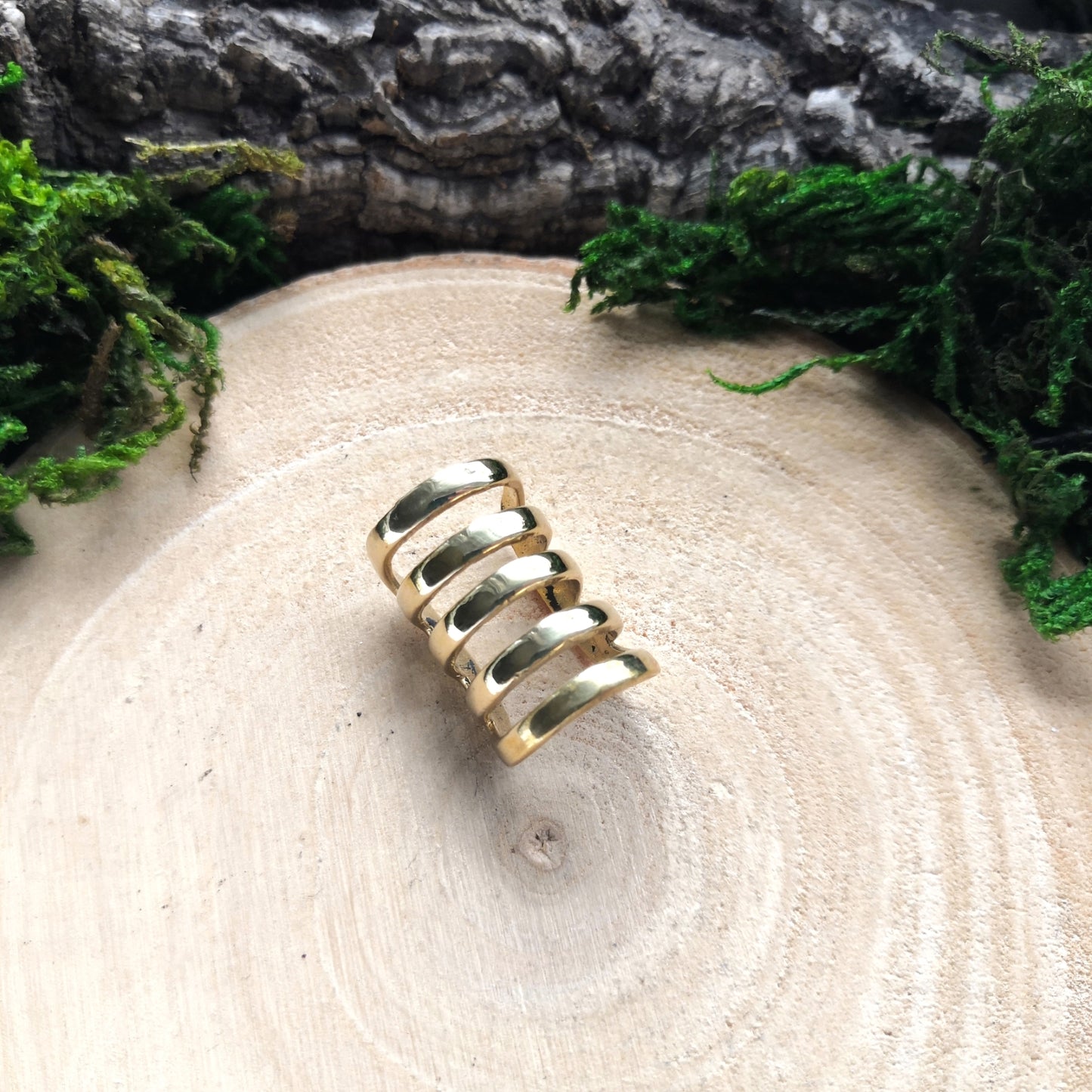 Golden Stripes Cuff