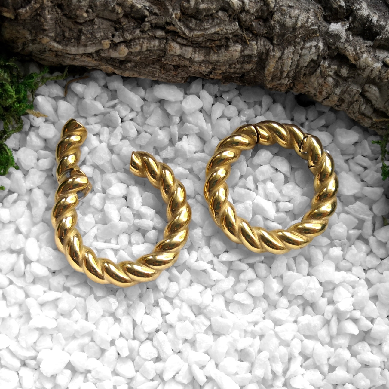 Golden Twisted Rope Gewichte