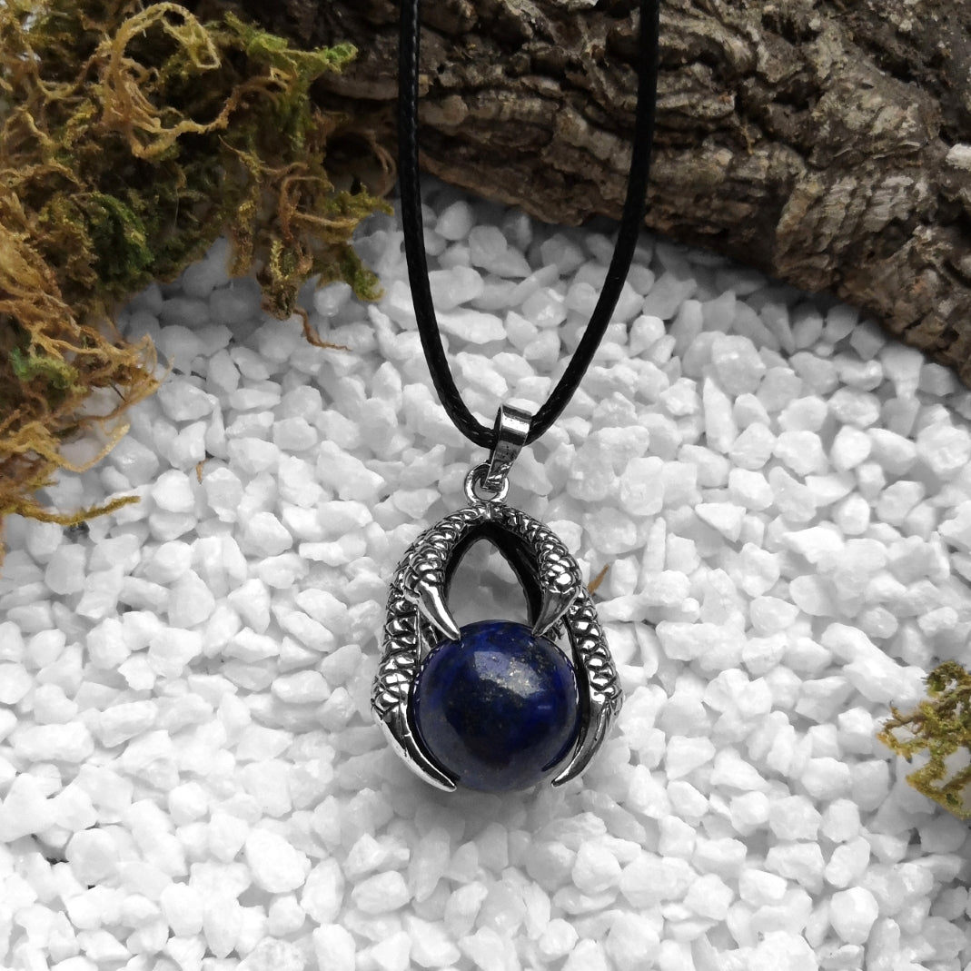 Lapis Lazuli Dragonclaw Kette