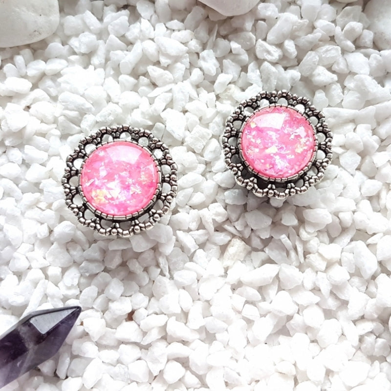 Pink Glitter Plugs