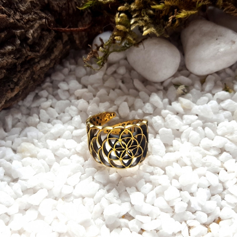 Sacred Geometry Ring