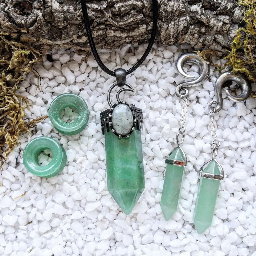 Green Jade Pendulum Gewichte