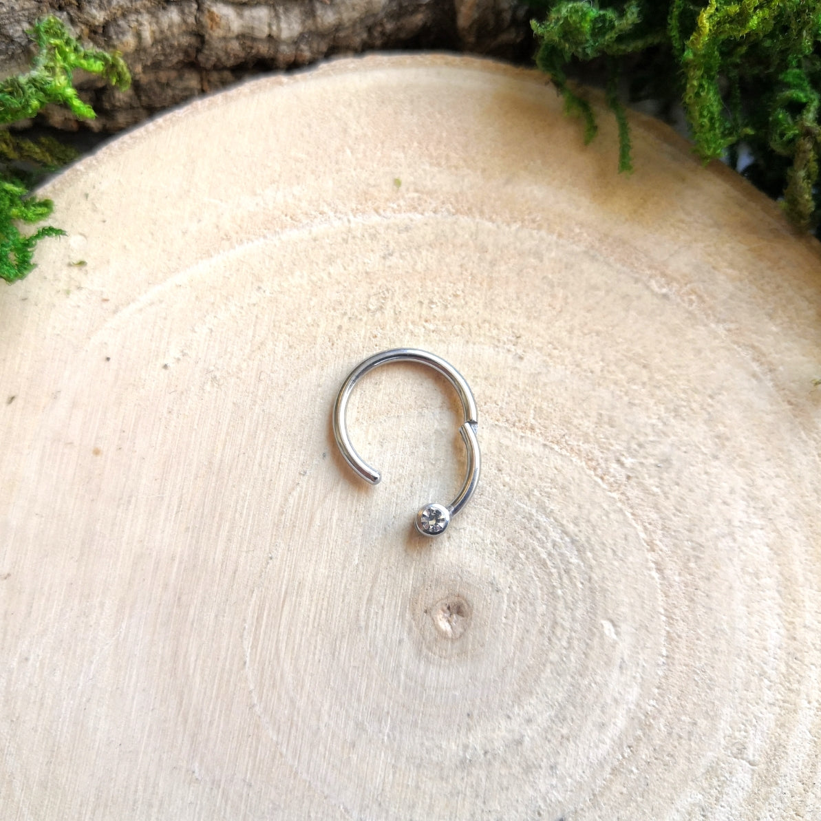 Silver Simple Crystal Clicker