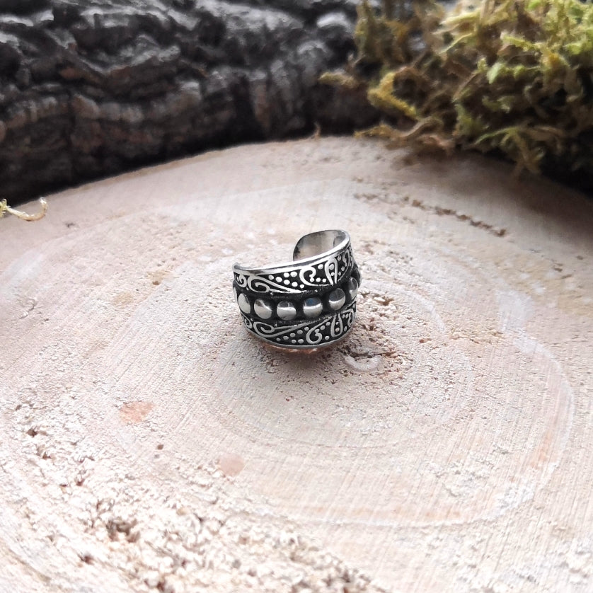 Silver Elven Cuff