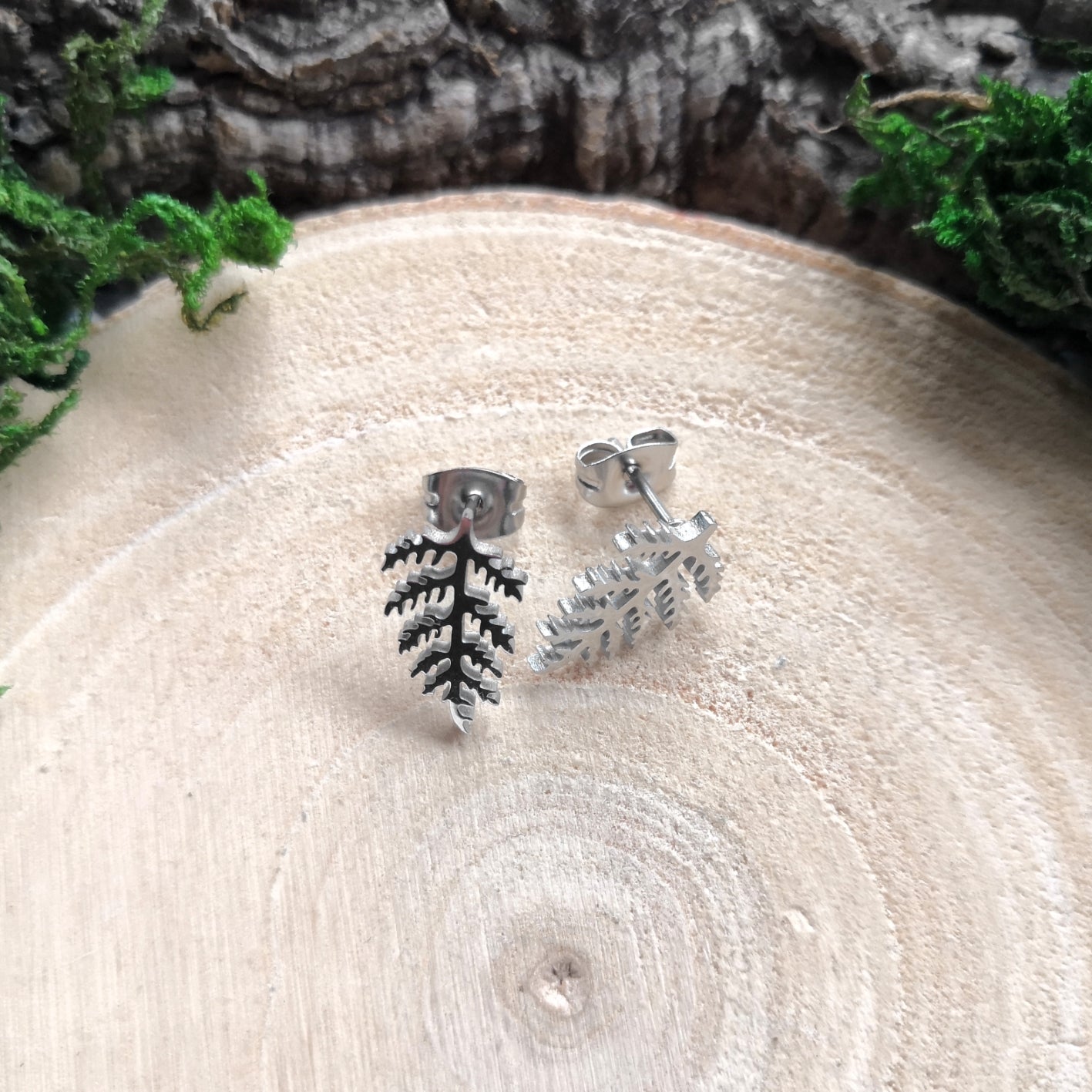 Silver Fern Ohrstecker