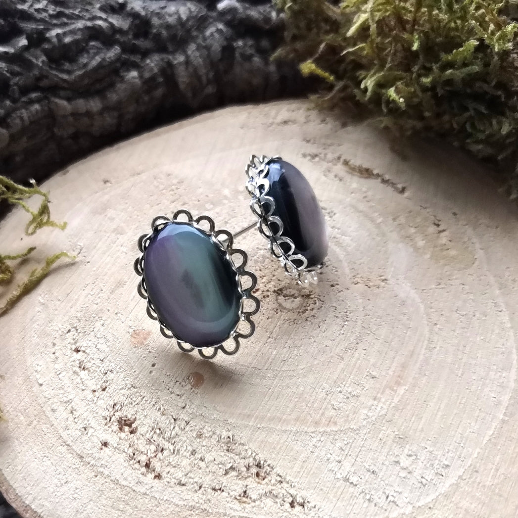 Silver Moonlight Ohrstecker