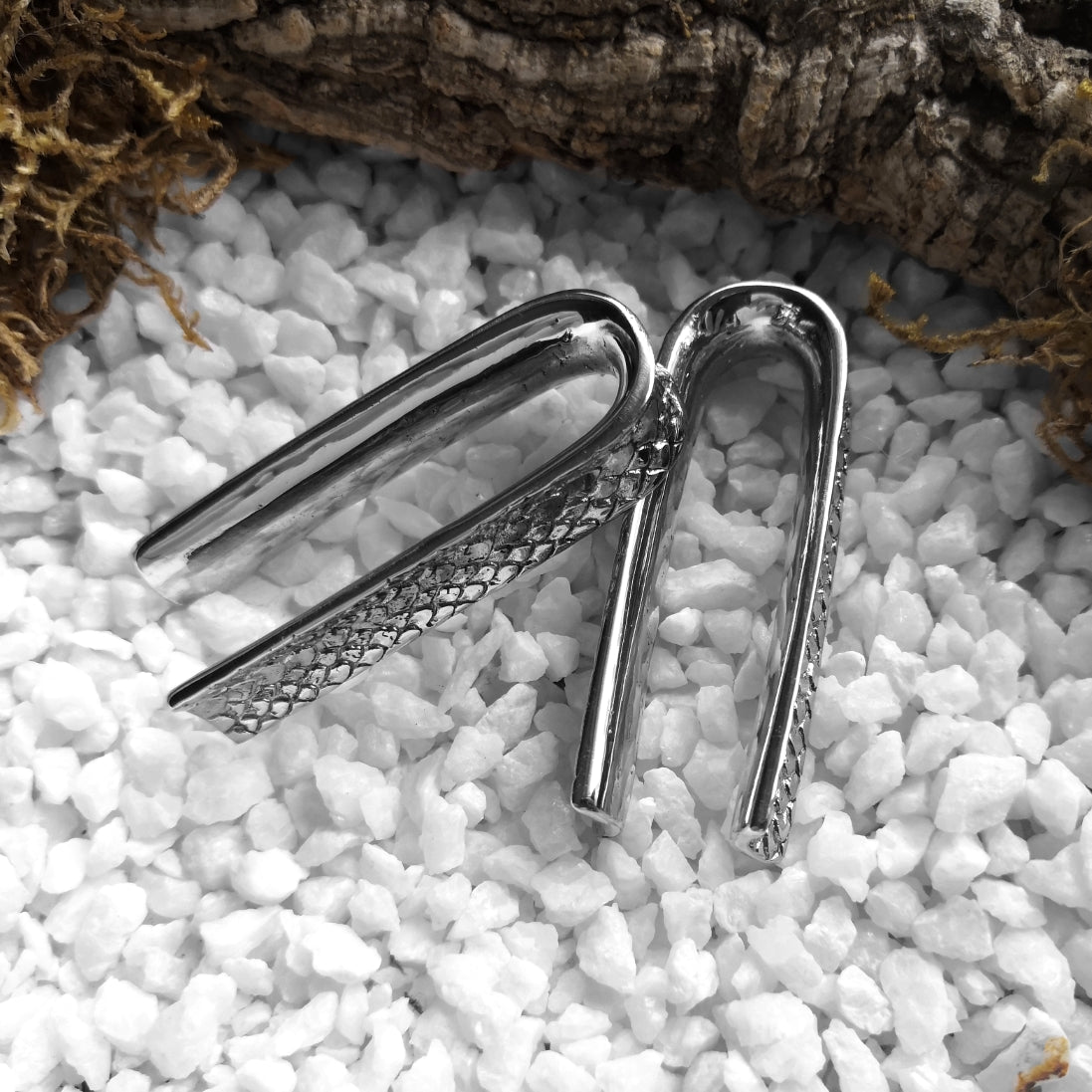 Silver Snakeskin Gewichte
