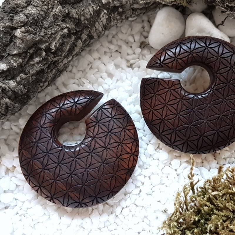 Wooden Sacred Geometry Gewichte