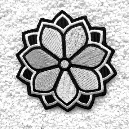 Black & White Flower Patch