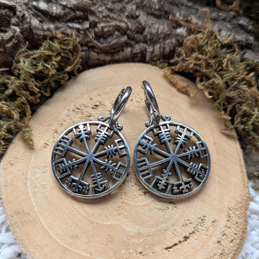 Little Vegvísir Ohrringe