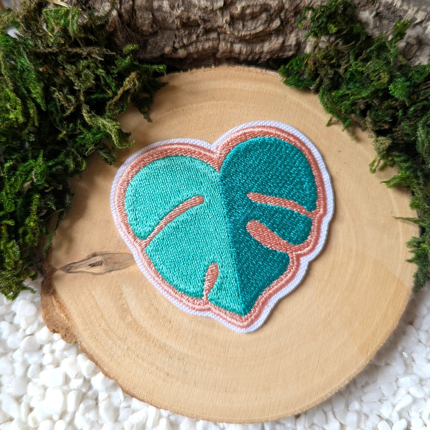 Monstera Leaf Patch