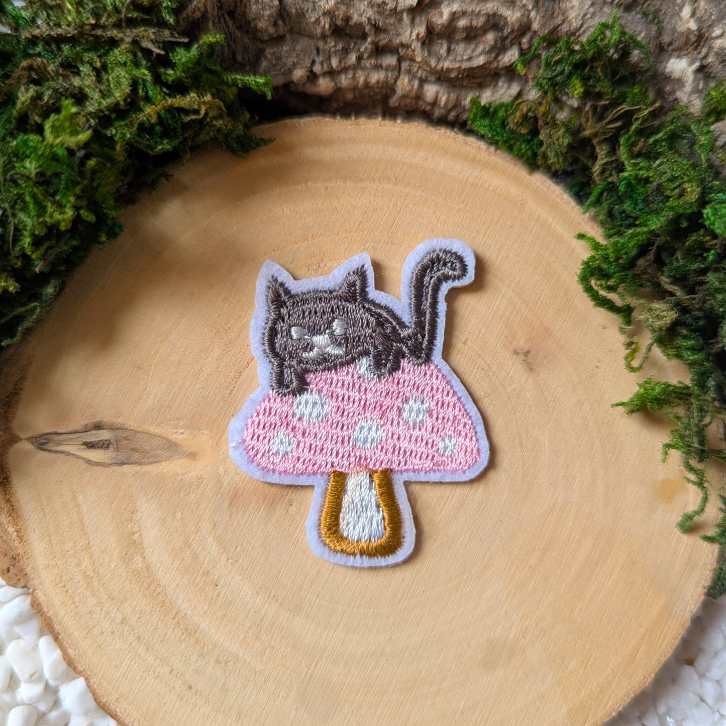 Mushroom Cat Patch