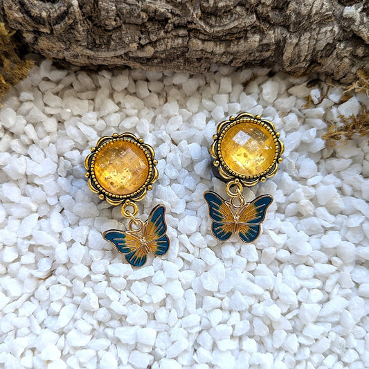 Blue Butterfly Plugs