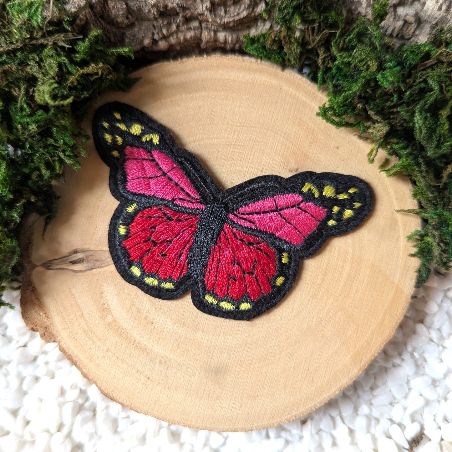 Red Butterfly Patch