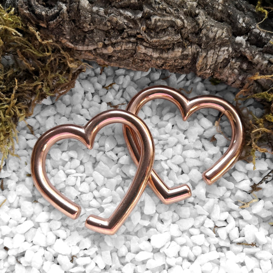 Rosegold Heart Gewichte