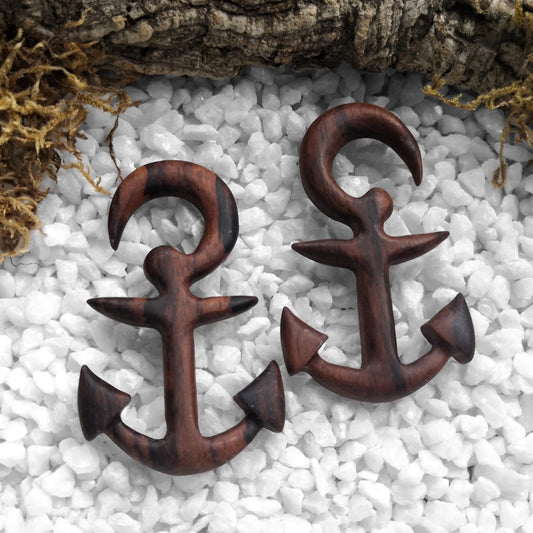 Small Wooden Anchor Gewichte