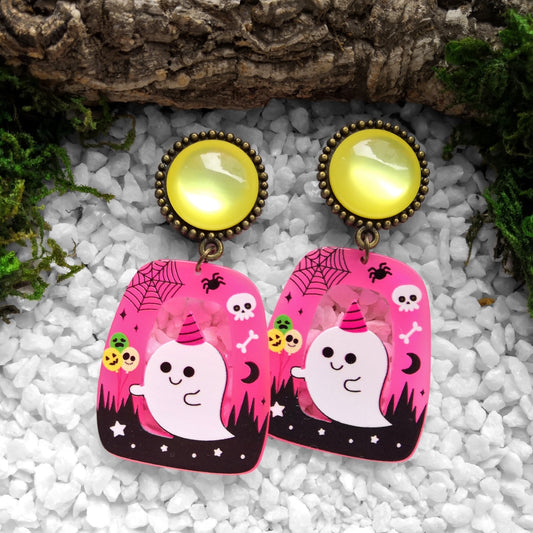 Yellow Party Ghost Plugs